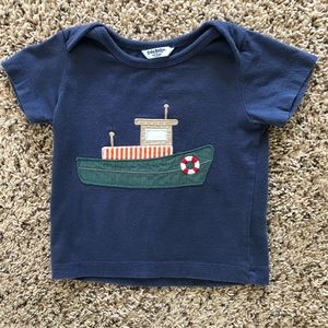 Mini Boden T Shirt NWOT Sz 6-12 Mos